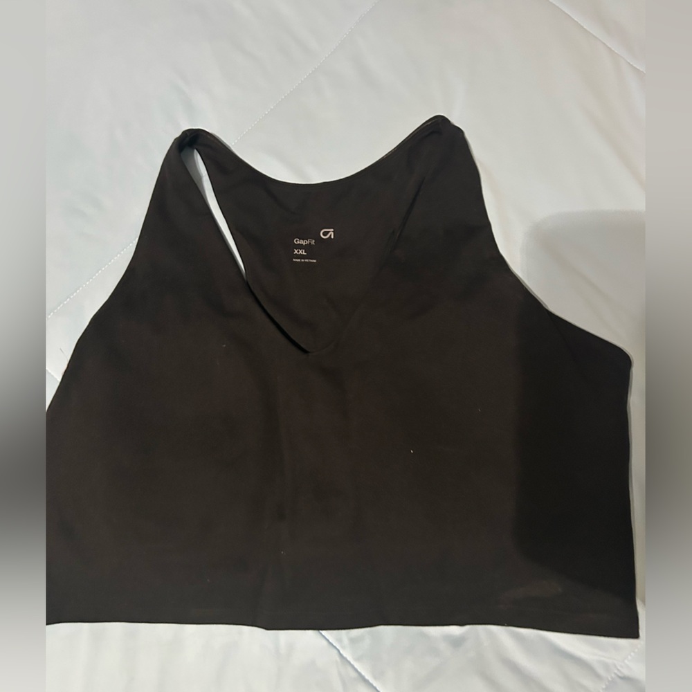 GAP Black and White Activewear Top